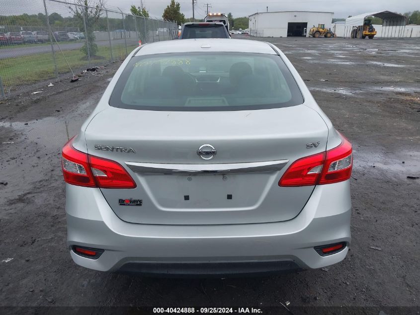 2019 Nissan Sentra Sv VIN: 3N1AB7AP9KY439602 Lot: 40424888