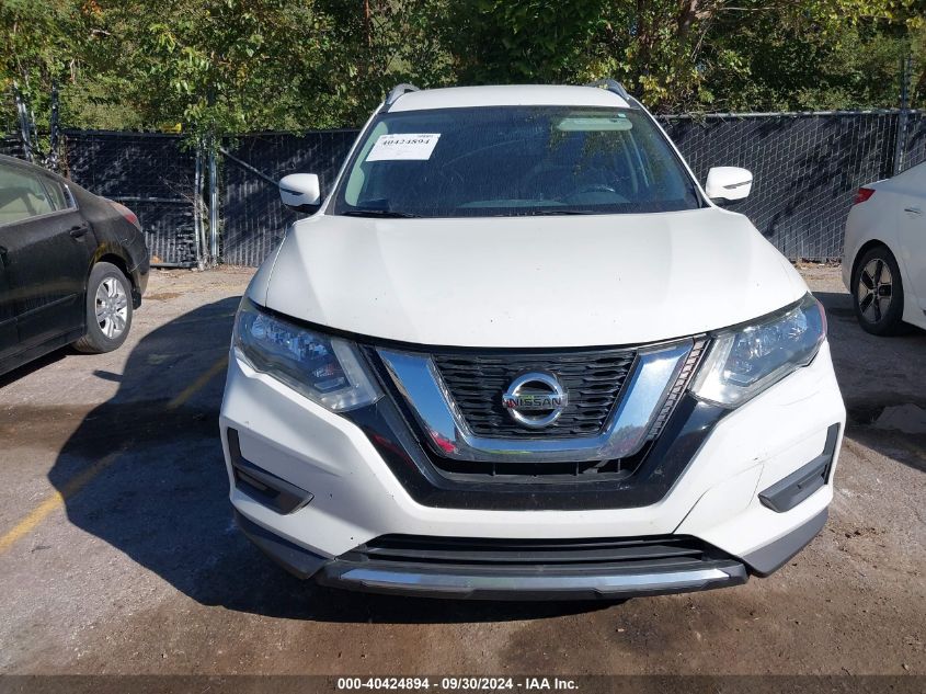 2017 Nissan Rogue Sv VIN: KNMAT2MV5HP509825 Lot: 40424894