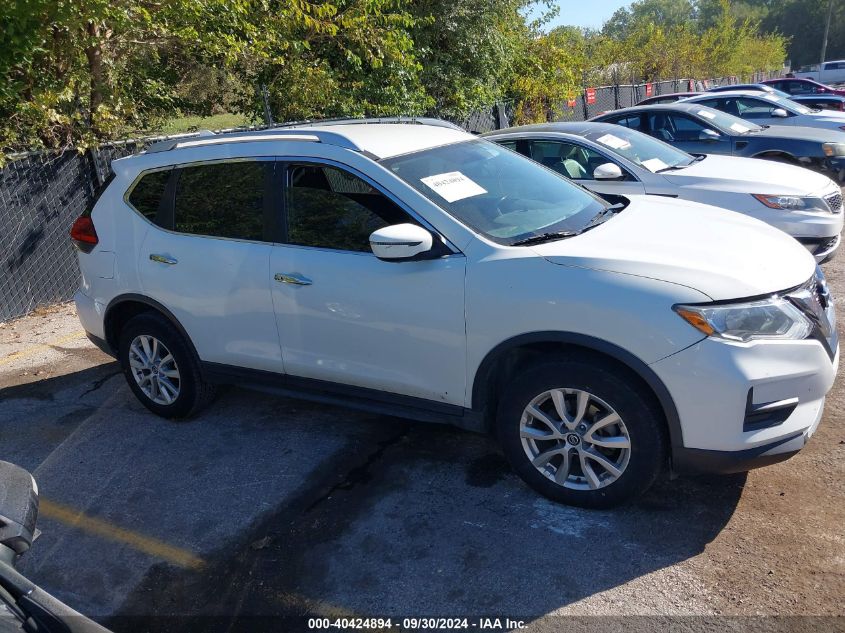 2017 Nissan Rogue Sv VIN: KNMAT2MV5HP509825 Lot: 40424894