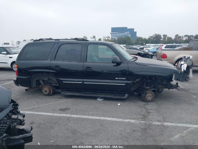 2002 Chevrolet Tahoe C1500 VIN: 1GNEC13T92R120863 Lot: 40424896