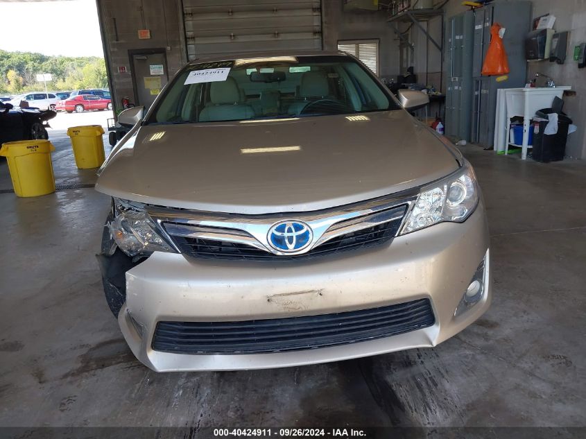 2014 Toyota Camry Hybrid/Le/Xle VIN: 4T1BD1FK6EU135555 Lot: 40424911