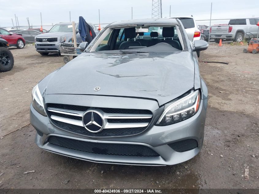 2019 Mercedes-Benz C 300 VIN: WDDWF8DB2KR462602 Lot: 40424936