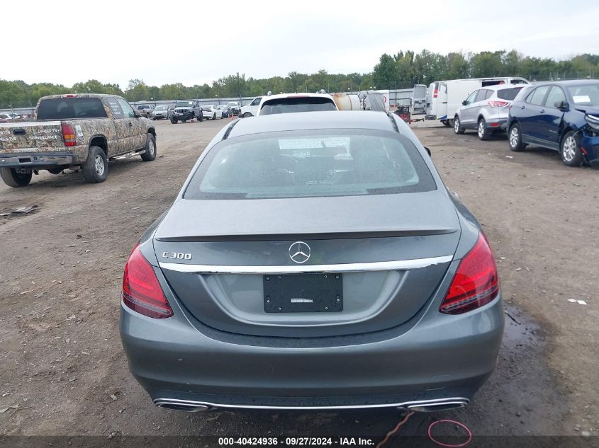 2019 Mercedes-Benz C 300 VIN: WDDWF8DB2KR462602 Lot: 40424936