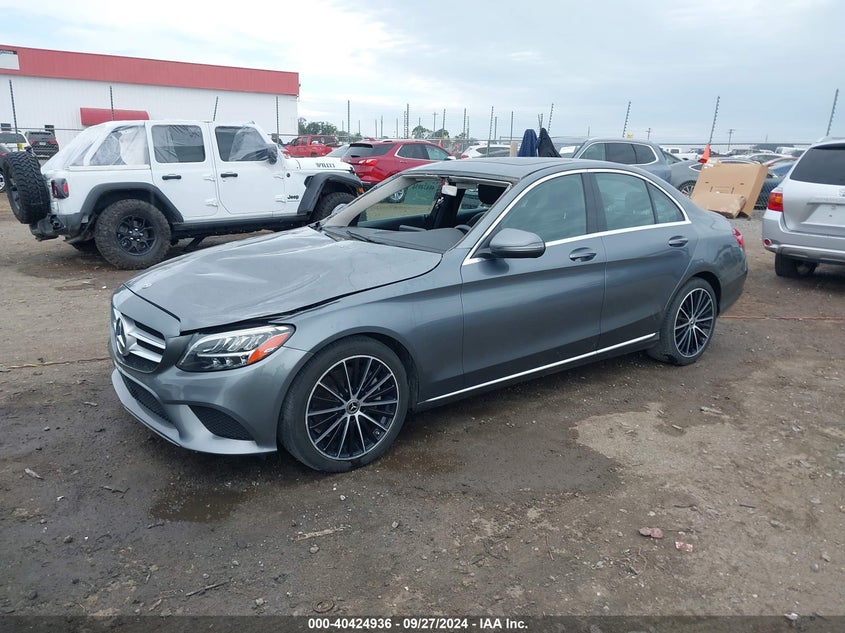 VIN WDDWF8DB2KR462602 2019 MERCEDES-BENZ C 300