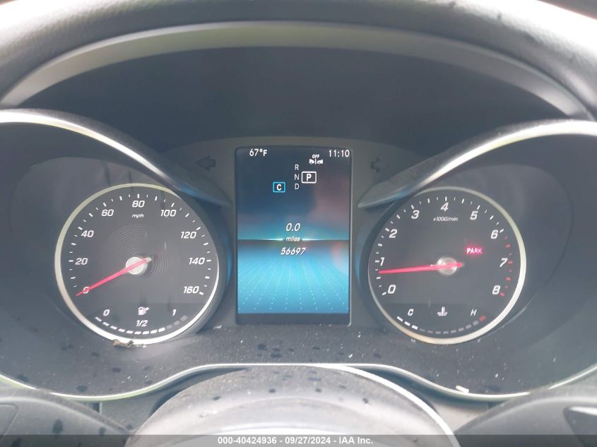 VIN WDDWF8DB2KR462602 2019 MERCEDES-BENZ C 300