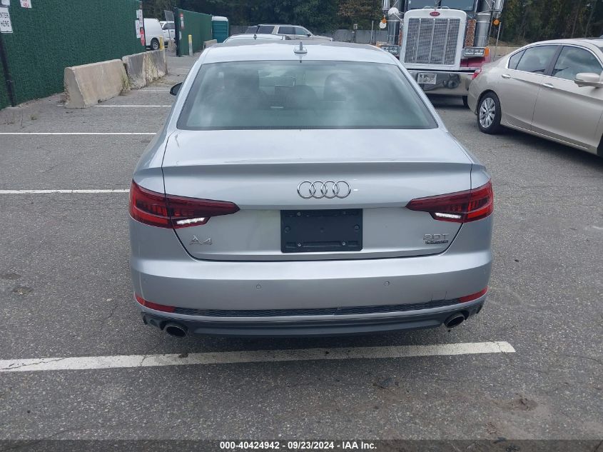 2018 Audi A4 VIN: WAUENAF40JA110529 Lot: 40424942