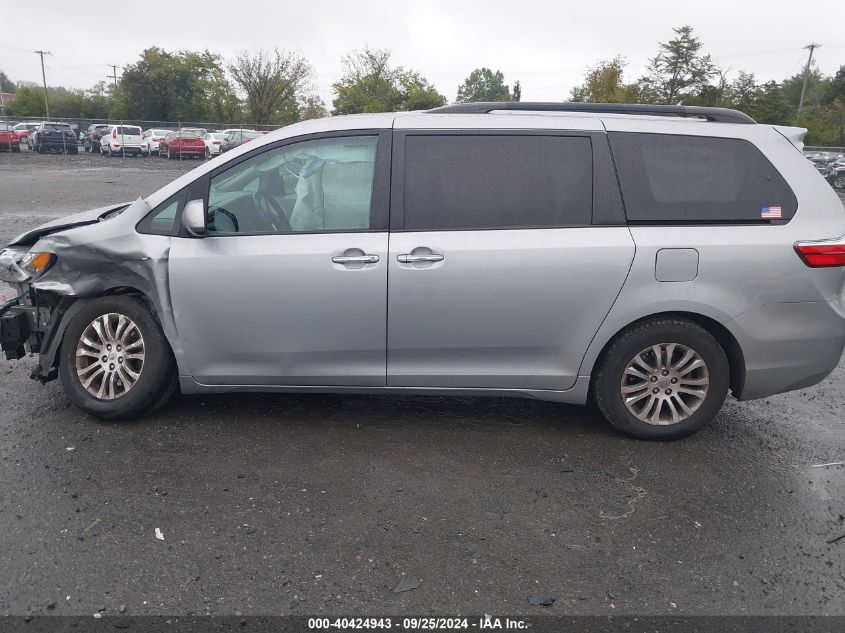 2015 Toyota Sienna Xle 8 Passenger VIN: 5TDYK3DC4FS543439 Lot: 40424943