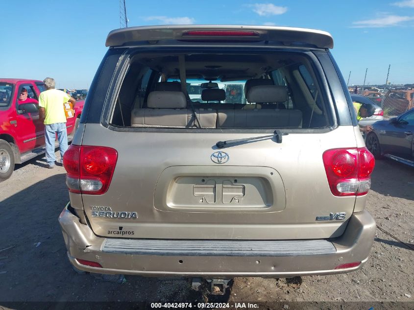 5TDZT34A66S277440 2006 Toyota Sequoia Sr5 V8