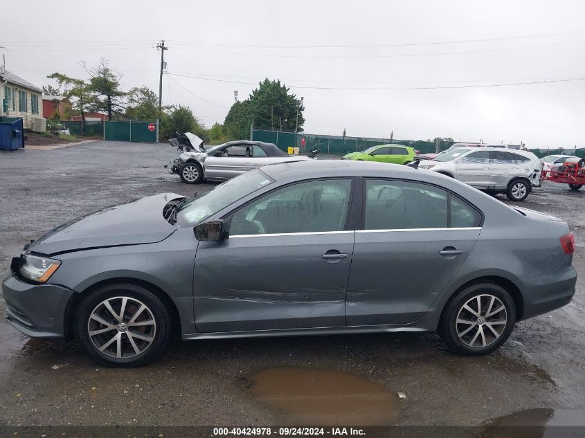 2017 Volkswagen Jetta 1.4T Se VIN: 3VWDB7AJ6HM292397 Lot: 40424978