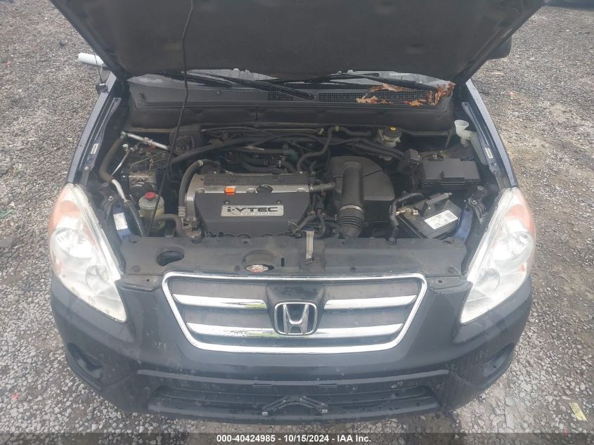 2005 Honda Cr-V Lx VIN: JHLRD78525C010249 Lot: 40424985