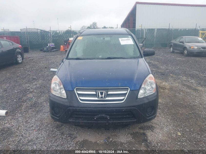 2005 Honda Cr-V Lx VIN: JHLRD78525C010249 Lot: 40424985