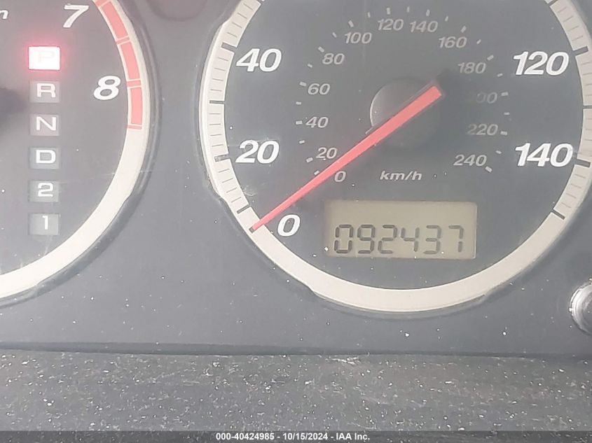 2005 Honda Cr-V Lx VIN: JHLRD78525C010249 Lot: 40424985