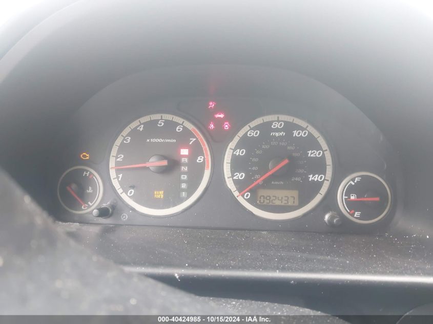 2005 Honda Cr-V Lx VIN: JHLRD78525C010249 Lot: 40424985