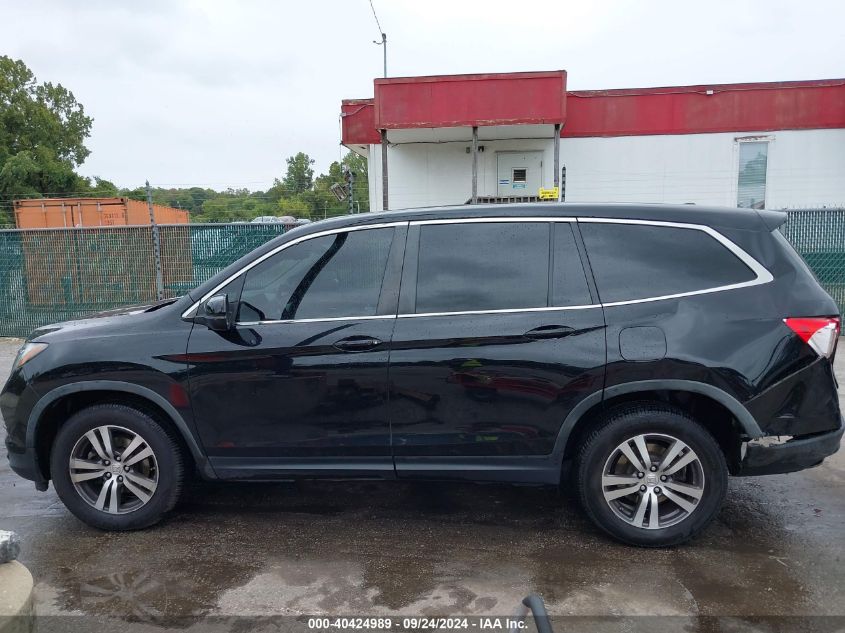 5FNYF5H59JB029031 2018 Honda Pilot Ex-L