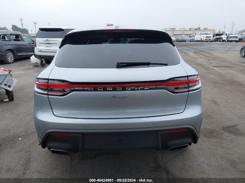 2022 Porsche Macan VIN: WP1AA2A58NLB08524 Lot: 40424991