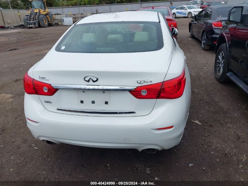 2015 Infiniti Q50 Premium/Sport VIN: JN1BV7AR6FM403176 Lot: 40424998