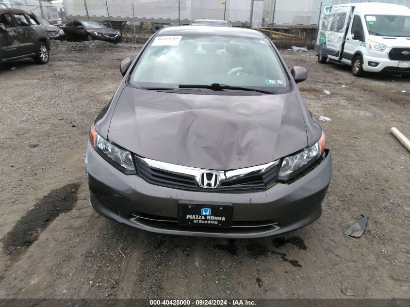 19XFB2F52CE348459 2012 Honda Civic Lx