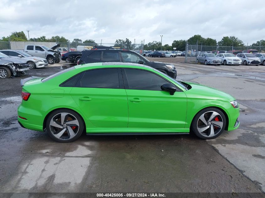 2020 Audi Rs 3 Tfsi Quattro S Tronic VIN: WUABWGFF9LA905902 Lot: 40425005