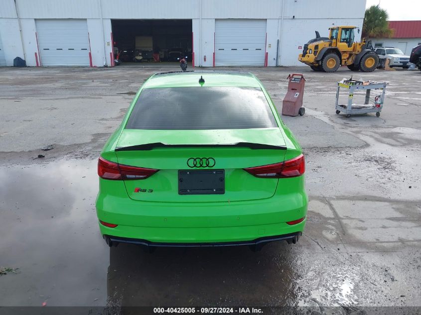 2020 Audi Rs 3 Tfsi Quattro S Tronic VIN: WUABWGFF9LA905902 Lot: 40425005