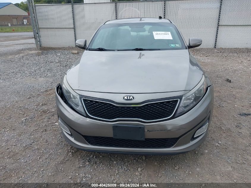 2015 Kia Optima Ex VIN: 5XXGN4A75FG470308 Lot: 40425009