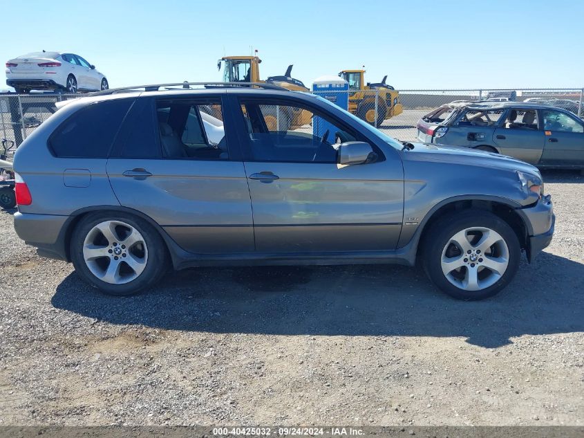 2004 BMW X5 4.4I VIN: 5UXFB53504LV08545 Lot: 40425032