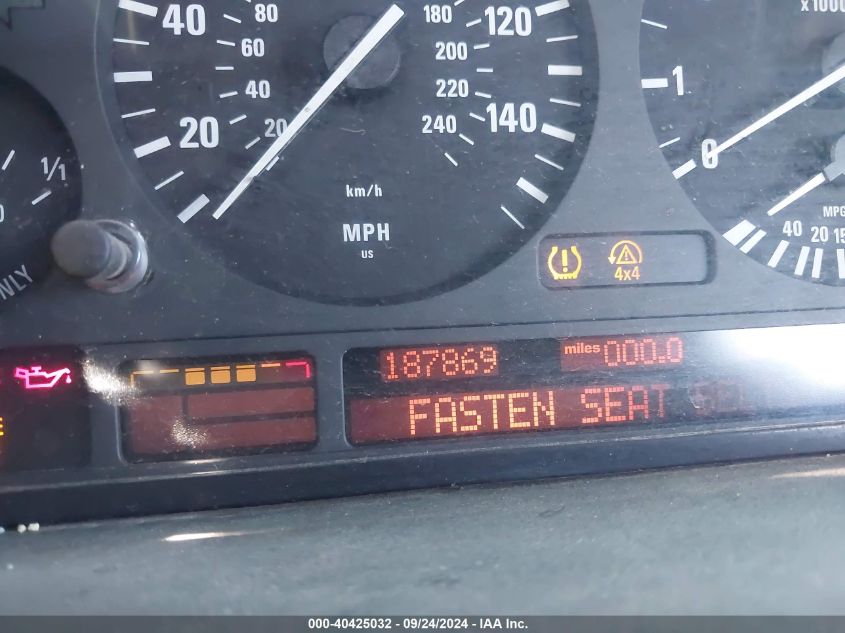 5UXFB53504LV08545 2004 BMW X5 4.4I