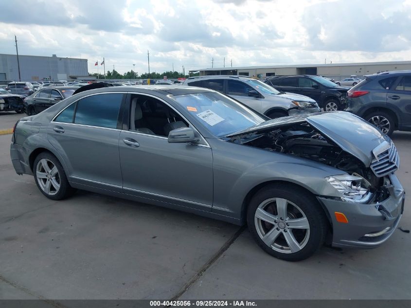 2013 Mercedes-Benz S 550 4Matic VIN: WDDNG9EB1DA524859 Lot: 40425056