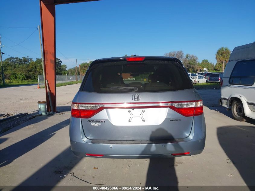 2012 Honda Odyssey Touring/Touring Elite VIN: 5FNRL5H93CB010431 Lot: 40425066