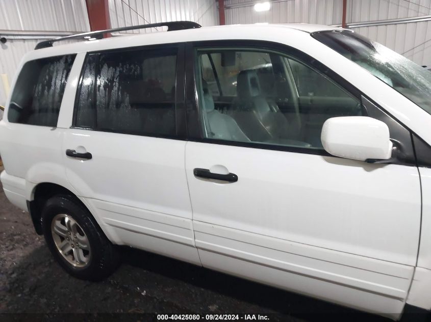 2HKYF18685H535765 2005 Honda Pilot Ex-L