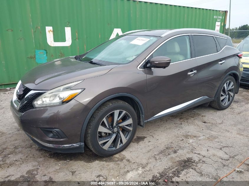 5N1AZ2MG6FN269561 2015 NISSAN MURANO - Image 2