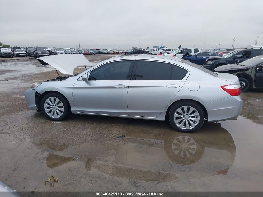 1HGCR3F83EA019355 2014 Honda Accord Ex-L V-6