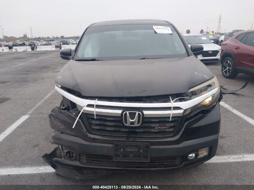 2019 Honda Ridgeline Sport VIN: 5FPYK2F12KB003535 Lot: 40425113