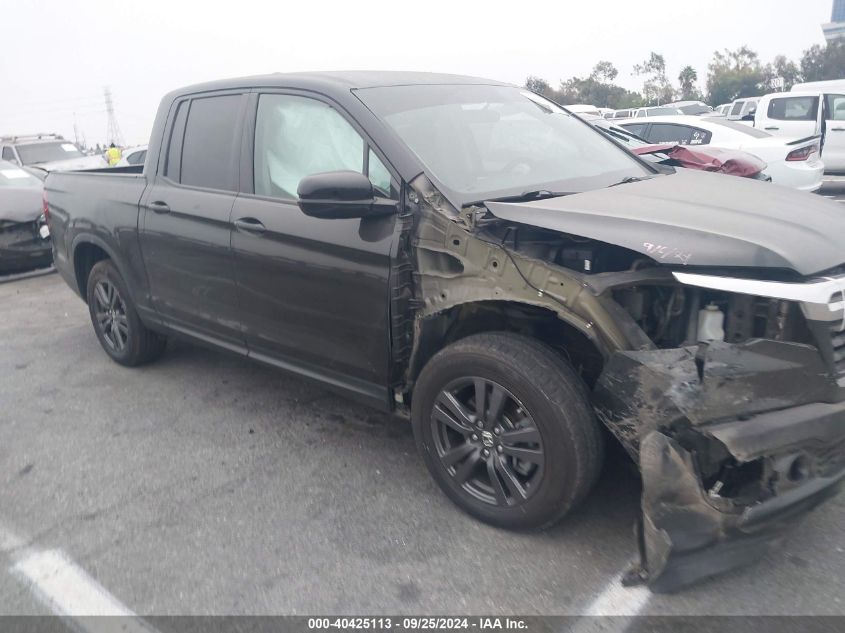 2019 Honda Ridgeline Sport VIN: 5FPYK2F12KB003535 Lot: 40425113