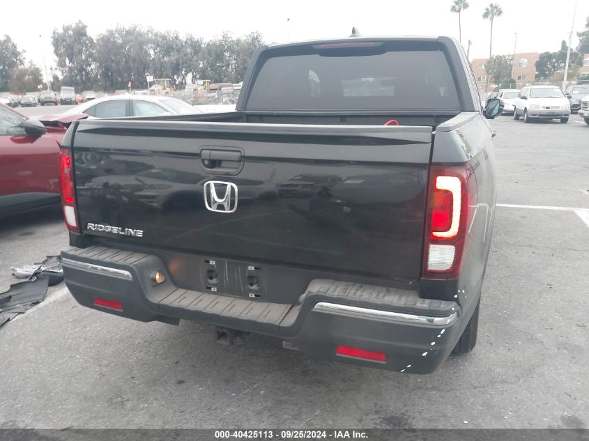 2019 Honda Ridgeline Sport VIN: 5FPYK2F12KB003535 Lot: 40425113