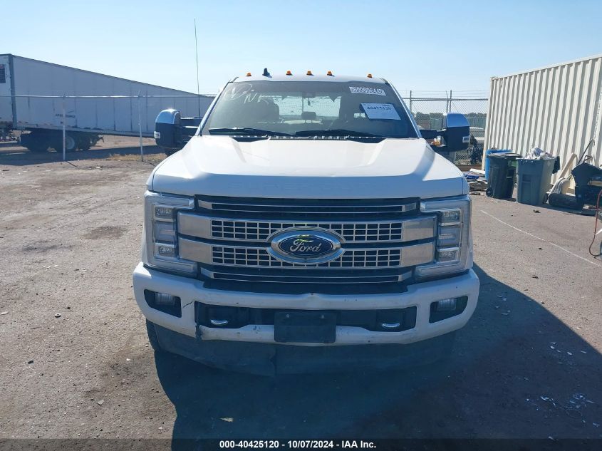 2019 Ford F-350 Platinum VIN: 1FT8W3BT5KEE74476 Lot: 40425120