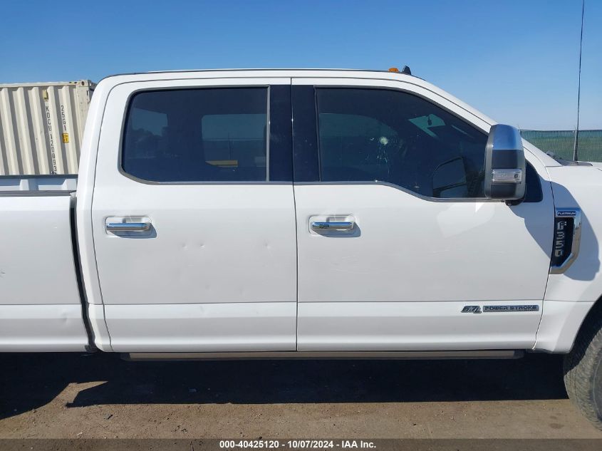 2019 Ford F-350 Platinum VIN: 1FT8W3BT5KEE74476 Lot: 40425120