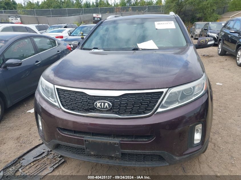 2014 Kia Sorento Lx VIN: 5XYKTCA6XEG473071 Lot: 40425137