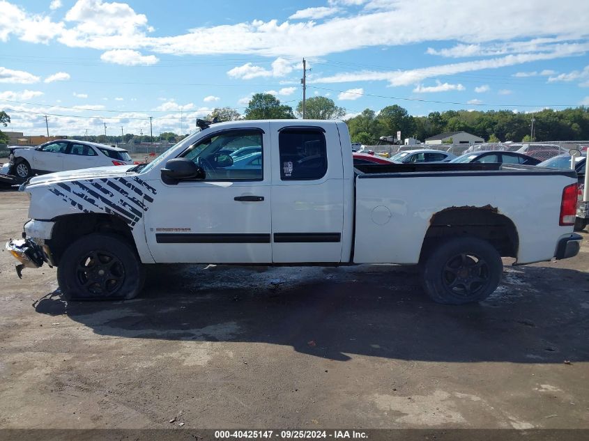 2008 GMC Sierra 1500 Sle1 VIN: 2GTEK19J281275998 Lot: 40425147