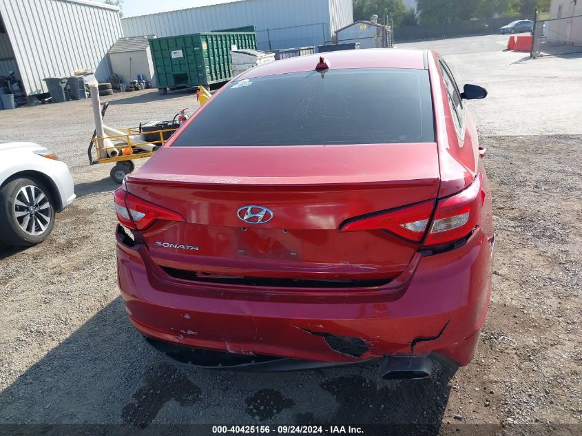 2017 HYUNDAI SONATA SE - 5NPE24AF5HH582542