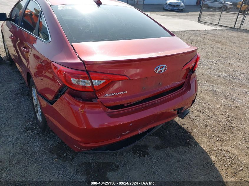 5NPE24AF5HH582542 2017 Hyundai Sonata Se