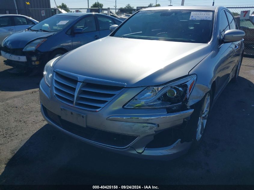 KMHGC4DF7CU211412 2012 Hyundai Genesis 4.6