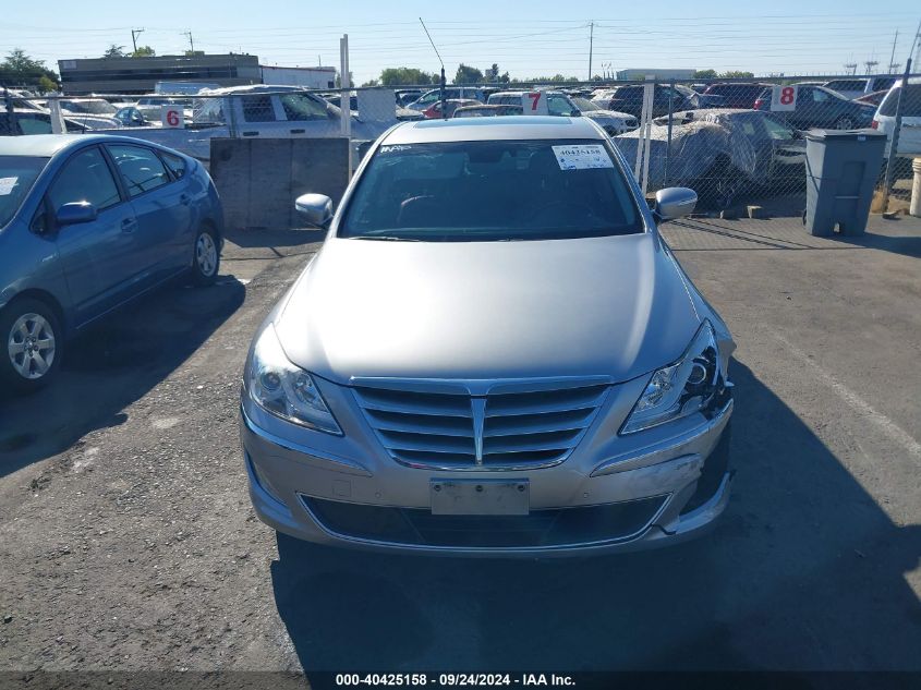 KMHGC4DF7CU211412 2012 Hyundai Genesis 4.6