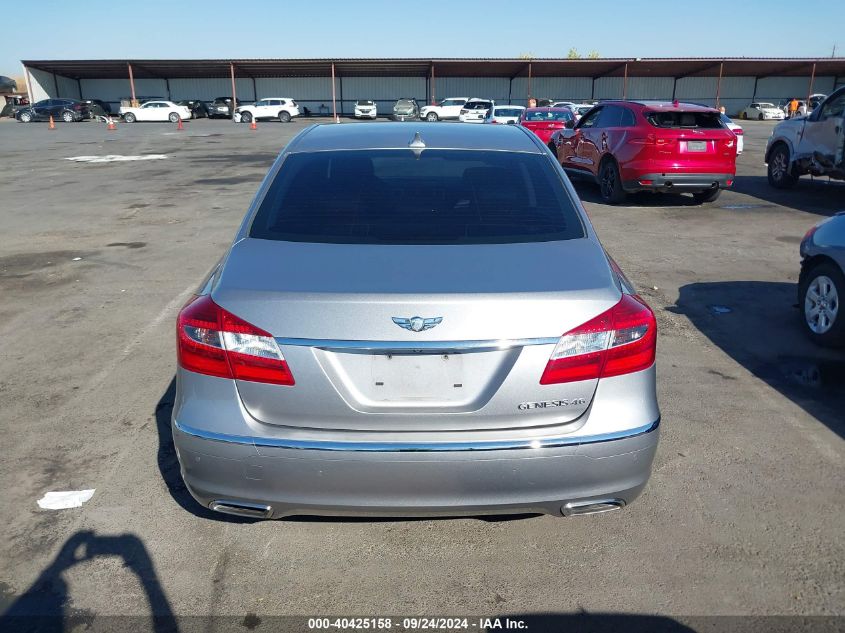 KMHGC4DF7CU211412 2012 Hyundai Genesis 4.6