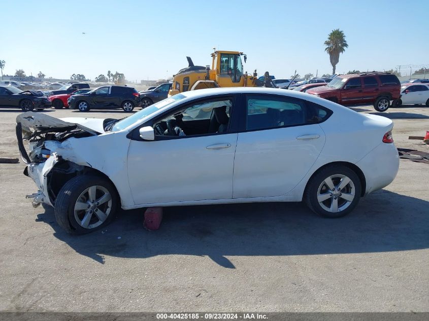 2015 Dodge Dart Sxt VIN: 1C3CDFBB6FD431967 Lot: 40425185