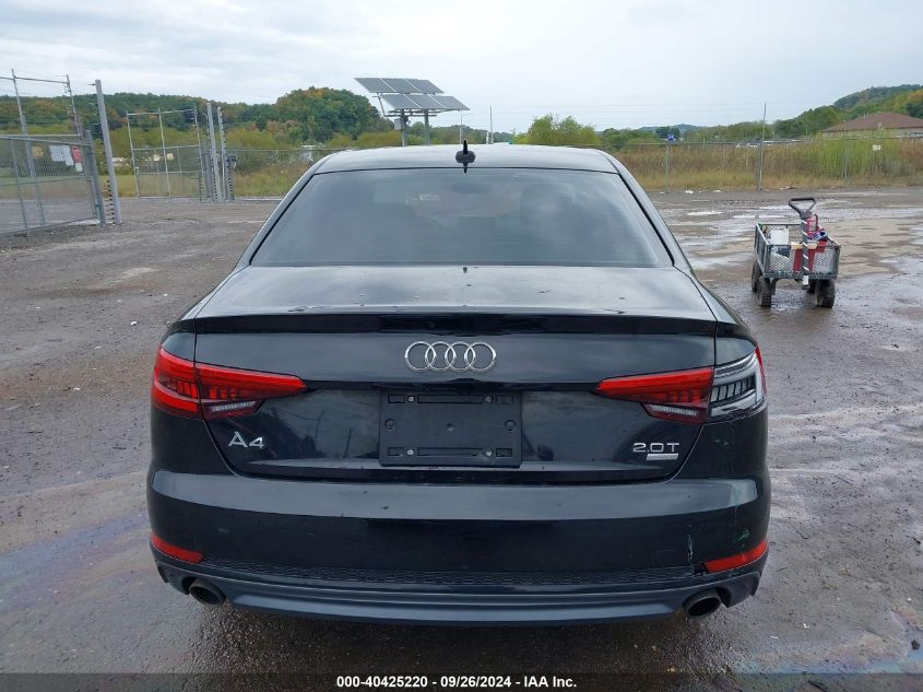 2017 Audi A4 Season Of Audi Ultra Premium VIN: WAUKMAF49HN055734 Lot: 40425220