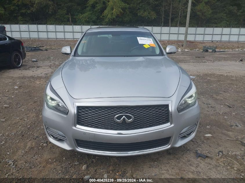 2015 Infiniti Q70L 3.7X VIN: JN1BY1PR5FM830229 Lot: 40425239