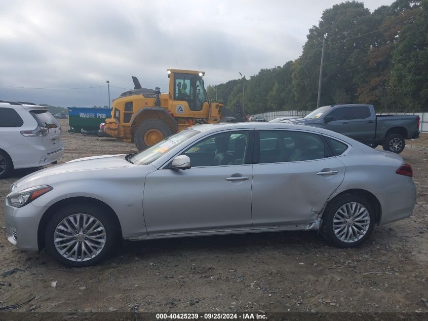 2015 Infiniti Q70L 3.7X VIN: JN1BY1PR5FM830229 Lot: 40425239