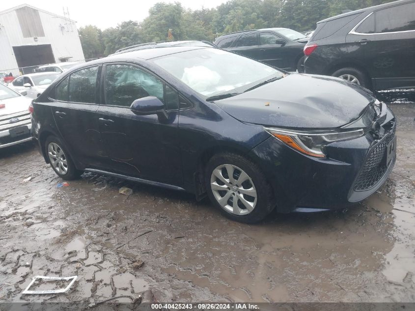 2022 Toyota Corolla Le VIN: 5YFEPMAE7NP302739 Lot: 40425243