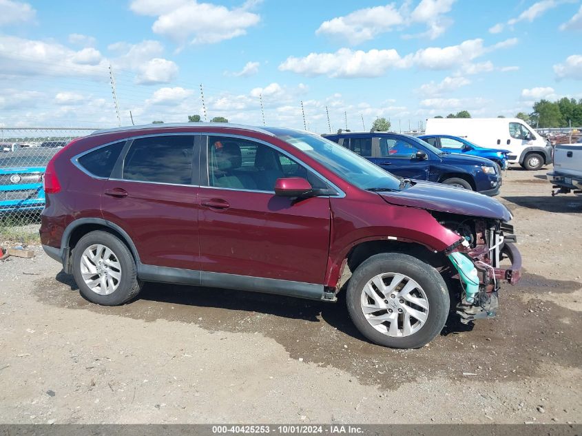 2015 Honda Cr-V Ex-L VIN: 2HKRM3H78FH523177 Lot: 40425253