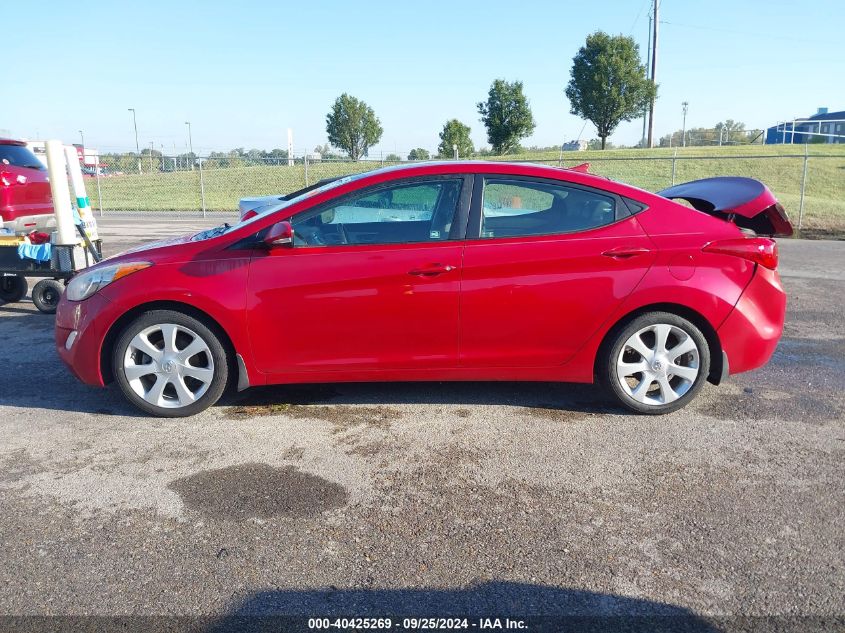 2013 Hyundai Elantra Limited VIN: KMHDH4AE8DU946871 Lot: 40425269